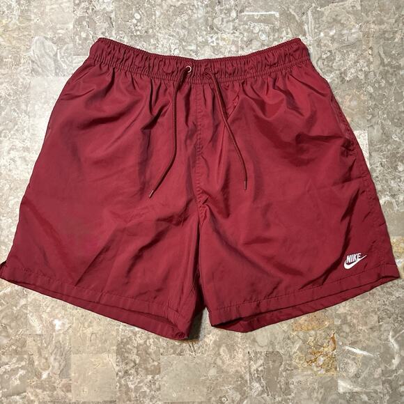 Nike Woven Shorts Mens Large Red Flow Lined Gym Essentials Casual FM3307 - Picture 1 of 8